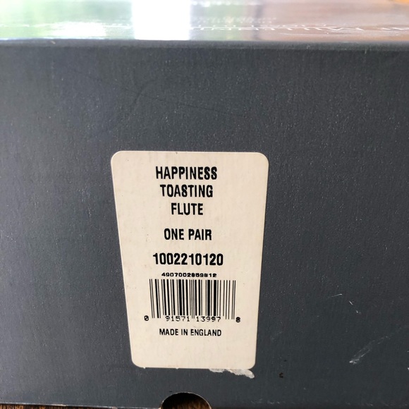 Waterford Crystal Millenium Collection “Happiness” set of 2 - Picture 5 of 5